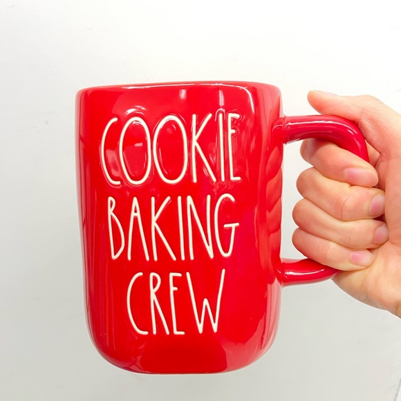 Rae Dunn Other - Rae Dunn “Cookie Baking Crew” Red Mug Cup